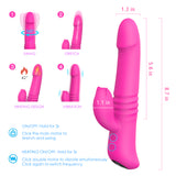 S030_9-Speed Vibrating Large Penis Thrusting Dildo rabbit vibrator sex toy heating Vibrator Sex Toy For Woman【S030】