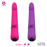 S043_Silicone Sex Products Clitoris Nipple Stimulator Women Adult Couple Sex Toys Vibrating Massage Mini Rabbit Vibrator【S043】