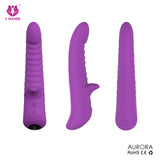 S043_Silicone Sex Products Clitoris Nipple Stimulator Women Adult Couple Sex Toys Vibrating Massage Mini Rabbit Vibrator【S043】