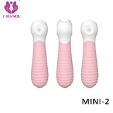 S050-2_Recharge Medical silicone usb AV sexual Adult Vibrator Sex toy Women【S050-2】