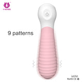 S050-2_Recharge Medical silicone usb AV sexual Adult Vibrator Sex toy Women【S050-2】