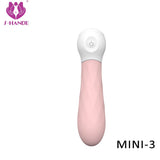 S050_Bullet Vibrator Mini clitoral Stimulator Women Silicone Adult Massager Sex Toy Rechargeable Speeds Waterproof G-spot vibration