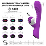 S076_Silicone Electric Adult Sex Toy Vibrating Rotation Licking Tongue Dildo Vibrator for Woman Sex Products USB Charging【S076】