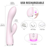 S085_Drop shipping rabbit sex toy clitoris stimulate usb charger rabbit vibrator g spot【S085】