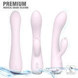 S085_Drop shipping rabbit sex toy clitoris stimulate usb charger rabbit vibrator g spot【S085】