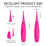 S101_Drop shipping soft silicone nipple vibrator clitoris stimulate vibrators in sex products women【S101】