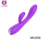 S112_Silicone Sex Products Clitoris Nipple Stimulator Women Adult Couple Sex Toys Vibrating Massage Mini Rabbit Vibrator【S112】