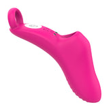 S116-2_Silicone g spot telecontro vibrator sex toy finger sleeve finger vibrators for women clitoris stimulator【S116-2】