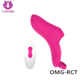 S116_Mini Magic finger vibrator G Spot Vagina Stimulation Pussy Sex Toy Finger Sleeve Vibrator For Female