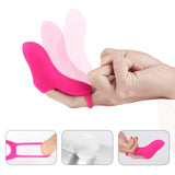 S116_Mini Magic finger vibrator G Spot Vagina Stimulation Pussy Sex Toy Finger Sleeve Vibrator For Female