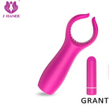 S135_Soft Medical grade silicone +ABS adult artificial penis massage penis vibrator toys sex adult【S135】