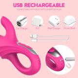 S139_USB electric wireless clitoris gspot female masturbator thrusting vibrator usb sex toy adults for women sex【S139】