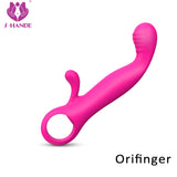 S157_USB Electric Charging Silicone Vibrators Wand Adult Sex Toys G Spot Vibrator For Women【S157】