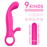 S157_USB Electric Charging Silicone Vibrators Wand Adult Sex Toys G Spot Vibrator For Women【S157】