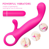 S157_USB Electric Charging Silicone Vibrators Wand Adult Sex Toys G Spot Vibrator For Women【S157】