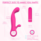 S157_USB Electric Charging Silicone Vibrators Wand Adult Sex Toys G Spot Vibrator For Women【S157】