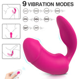 S179_Two motors vibrating woman dildo vibrator