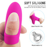 S228_Adult sex toys silicone vibrating finger g spot clitoral finger vibrator sex toy for women【S228】