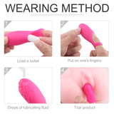 S236_Adult sex toys silicone vibrating finger g spot clitoral finger vibrator sex toy for women【S236】