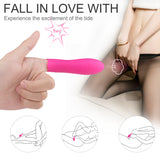 S236_Adult sex toys silicone vibrating finger g spot clitoral finger vibrator sex toy for women【S236】