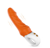 S283_Realistic Silicone vibrating Dildo Waterproof Relax Massage toys for Women Female Massager