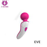 S021_Portable electric leg handhead massager back neck vibrating massage vibrator SHD-S021