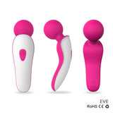 S021_Portable electric leg handhead massager back neck vibrating massage vibrator SHD-S021