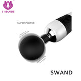 S028_Handheld cervical shoulder leg hand back head scalp neck massager products body wand massager vibrator