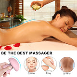 S060_Smart MINI body cellulite muscle massage head massager back and neck machine Mushroom head vibrator