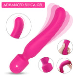 S197_powerful hand held electric knee foot leg back neck personal wand massager vibrator tools other massager products