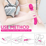 S197_powerful hand held electric knee foot leg back neck personal wand massager vibrator tools other massager products