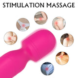 S197_powerful hand held electric knee foot leg back neck personal wand massager vibrator tools other massager products