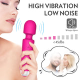 S218_Rechargeable Personal Hot Sale Silicone Waterproof Body Neck Head Massager Vibrator