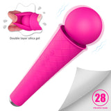 S259_Soft silicone new design hand massage leg massagers facial wand massager