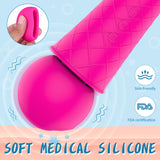 S259_Soft silicone new design hand massage leg massagers facial wand massager