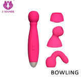 S001TZ_silicone pussy magic av wand massager vibrator female vagina massager vibrator sex toys for woman