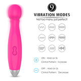 S001TZ_silicone pussy magic av wand massager vibrator female vagina massager vibrator sex toys for woman