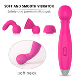 S001TZ_silicone pussy magic av wand massager vibrator female vagina massager vibrator sex toys for woman