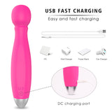 S001TZ_silicone pussy magic av wand massager vibrator female vagina massager vibrator sex toys for woman