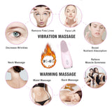 S088_Electric Waterproof Face Cleanser Massager Soft silicone Cleaning Brush Face massage toys for woman