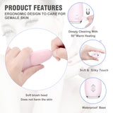 S088_Electric Waterproof Face Cleanser Massager Soft silicone Cleaning Brush Face massage toys for woman