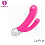 S200-2_Silicone Waterproof G  Spot Anal Clitoris Stimulate Secret double plug Vibrator Toys Sex Adult vibrator sex toys for woman