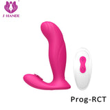 S189-2_Hot sale waterproof silicone vibration usb rechargeable panties g-spot women vibrator clitoris stimulator